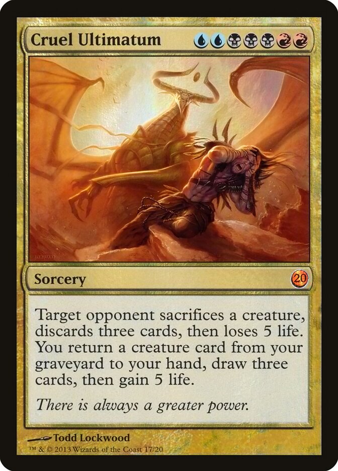 Ultimato Cruel / Cruel Ultimatum - Magic: The Gathering - MoxLand
