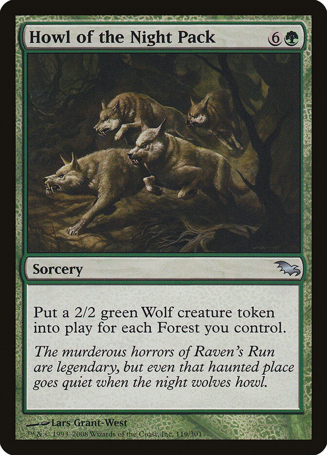 Uivo da Matilha Noturna / Howl of the Night Pack - Magic: The Gathering - MoxLand