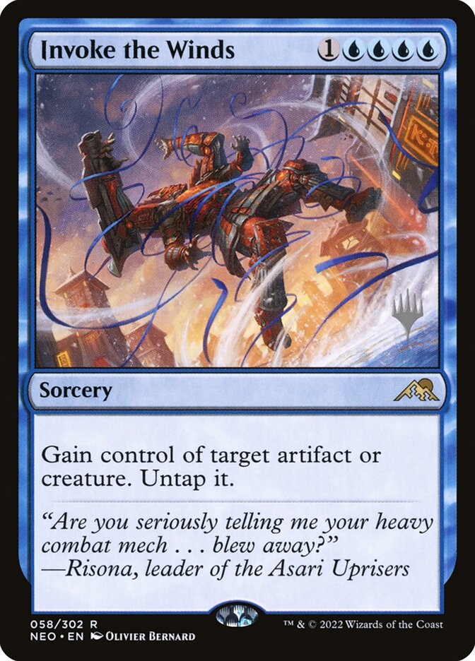 Invocar os Ventos / Invoke the Winds - Magic: The Gathering - MoxLand