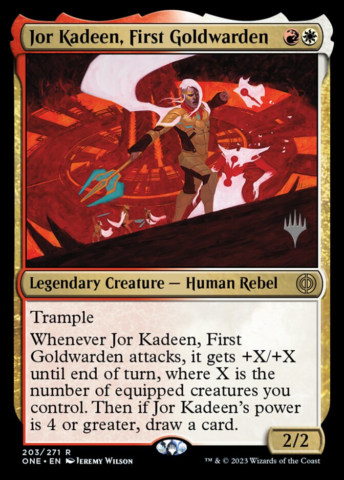 Jor Kadeen, Primeiro Guardião Dourado / Jor Kadeen, First Goldwarden - Magic: The Gathering - MoxLand