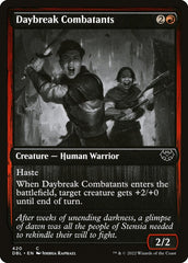 Combatentes do Raiar do Dia / Daybreak Combatants - Magic: The Gathering - MoxLand