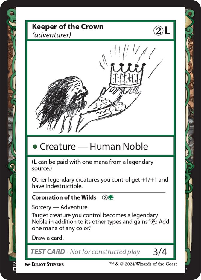 Keeper of the Crown - Magic: The Gathering - MoxLand