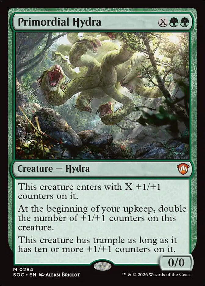 Hidra Primordial / Primordial Hydra - Magic: The Gathering - MoxLand