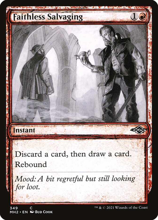 Recuperação Descrente / Faithless Salvaging - Magic: The Gathering - MoxLand