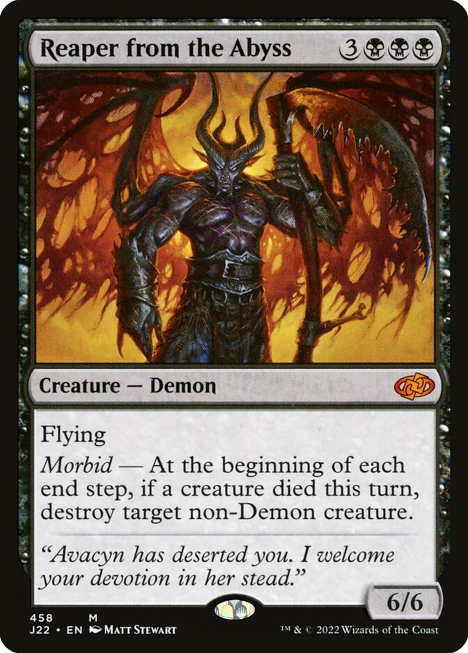 Ceifador do Abismo / Reaper from the Abyss - Magic: The Gathering - MoxLand