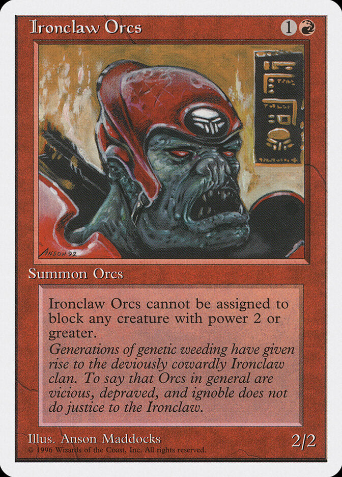 Orcs da Garra de Ferro / Ironclaw Orcs - Magic: The Gathering - MoxLand