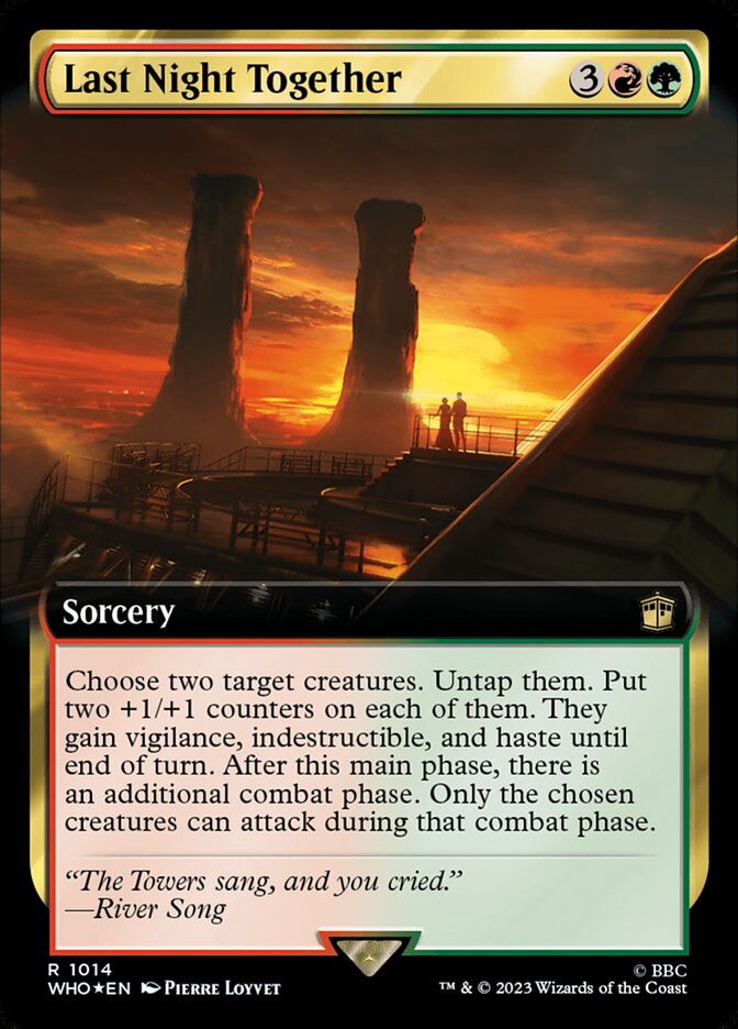 Last Night Together - Magic: The Gathering - MoxLand