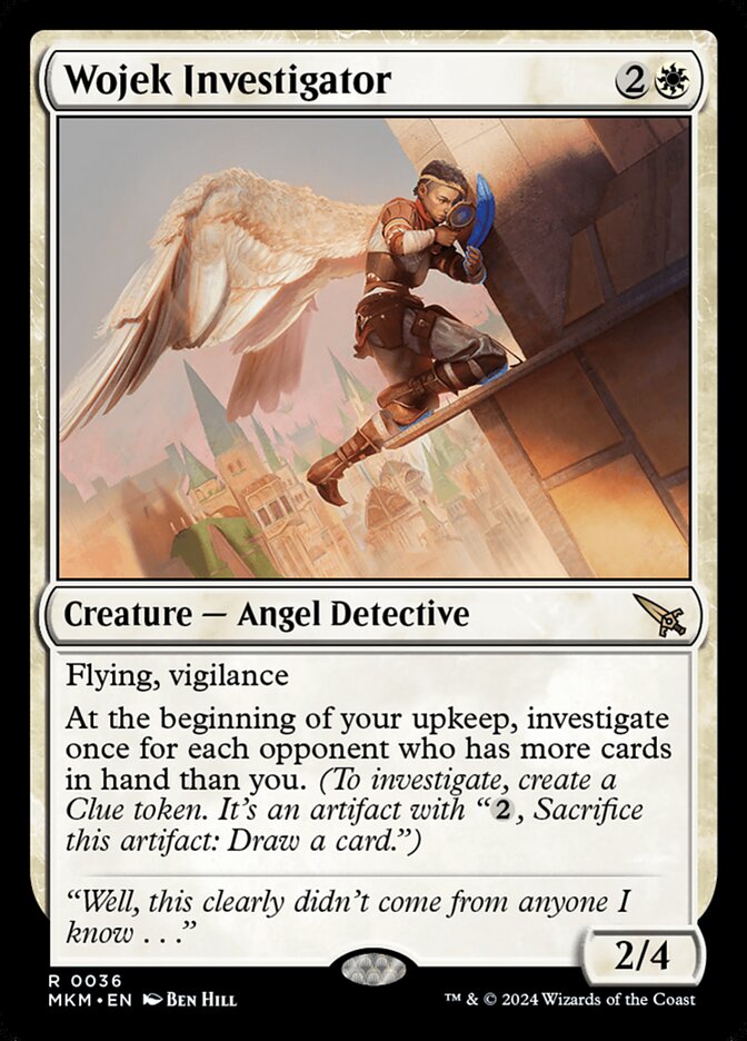 Investigadora Wojek / Wojek Investigator - Magic: The Gathering - MoxLand