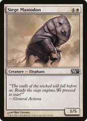 Mastodonte do Cerco / Siege Mastodon - Magic: The Gathering - MoxLand