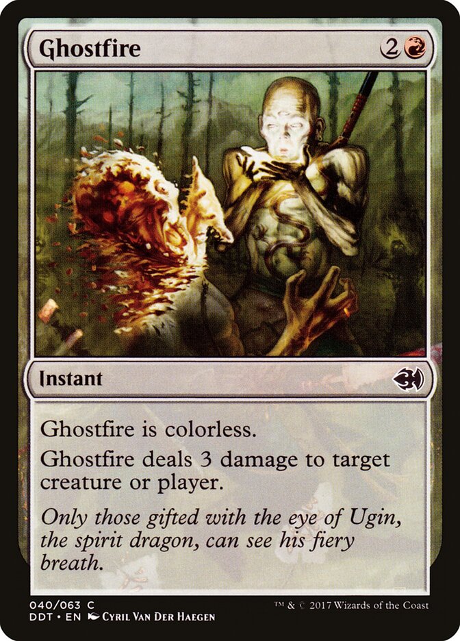 Lumespectro / Ghostfire - Magic: The Gathering - MoxLand
