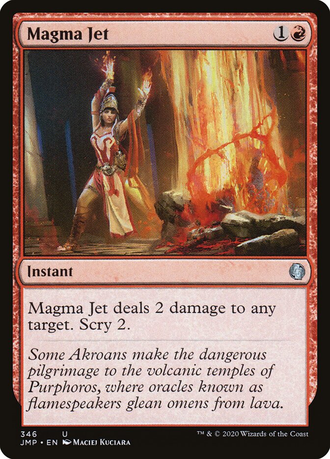 Jato de Magma / Magma Jet - Magic: The Gathering - MoxLand