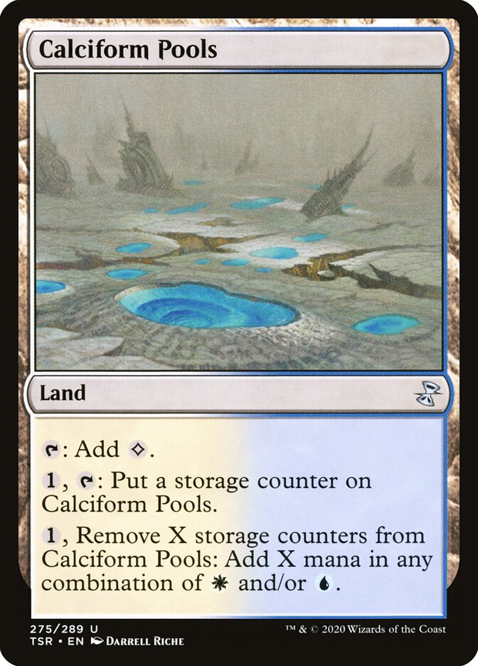 Poças Calciformes / Calciform Pools - Magic: The Gathering - MoxLand