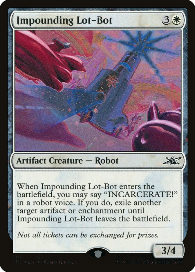 Impounding Lot-Bot - Magic: The Gathering - MoxLand