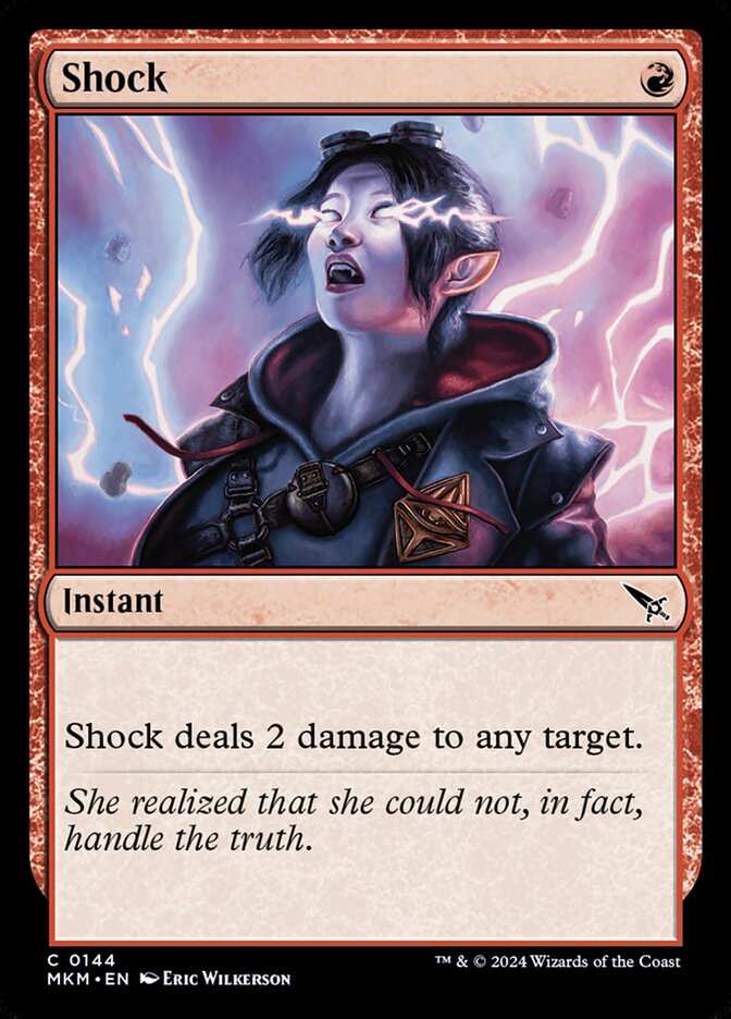 Choque / Shock - Magic: The Gathering - MoxLand