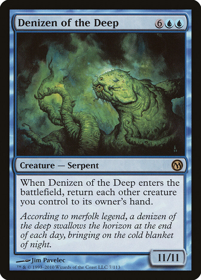 Habitante das Profundezas / Denizen of the Deep - Magic: The Gathering - MoxLand