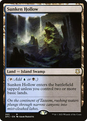 Vale Afundado / Sunken Hollow - Magic: The Gathering - MoxLand