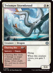 Tempesdrago da Bocarra Dupla / Twinmaw Stormbrood - Magic: The Gathering - MoxLand