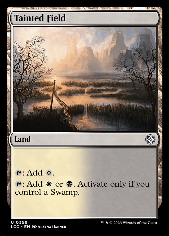 Campo Contaminado / Tainted Field - Magic: The Gathering - MoxLand