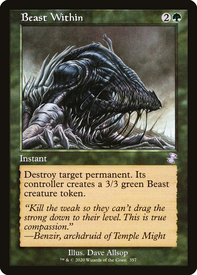 Fera Interior / Beast Within - Magic: The Gathering - MoxLand