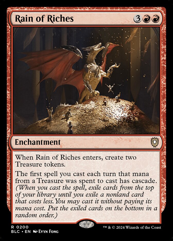Chuva de Riquezas / Rain of Riches - Magic: The Gathering - MoxLand