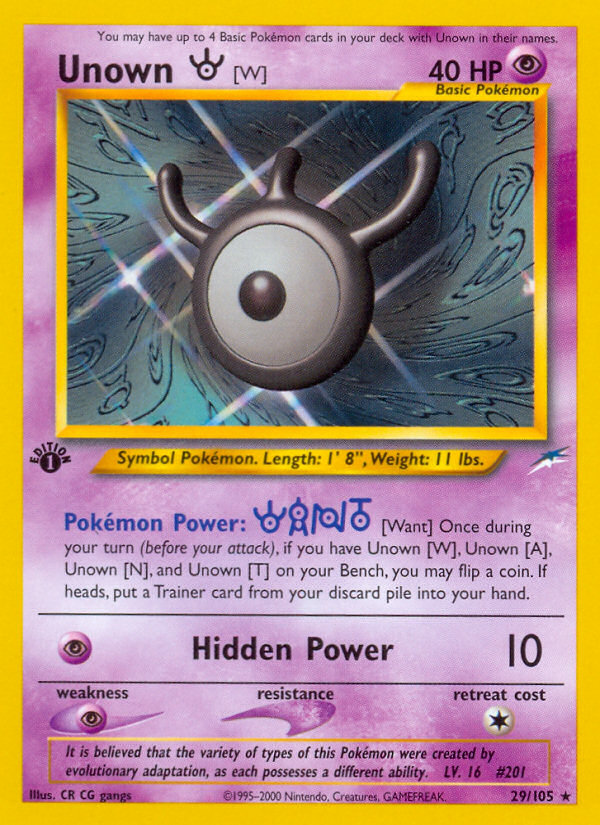 Unown [W] - MoxLand - MoxLand