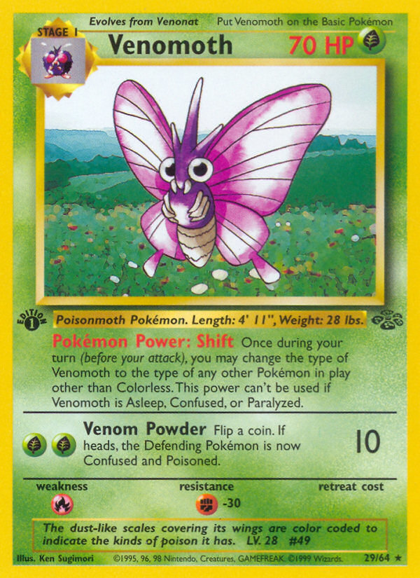 Venomoth - MoxLand - MoxLand