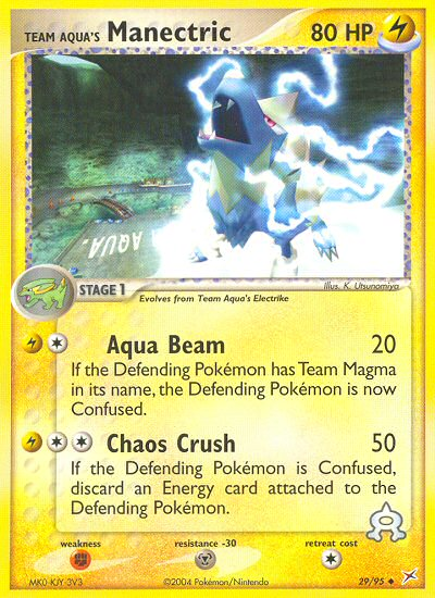 Team Aqua's Manectric - MoxLand - MoxLand
