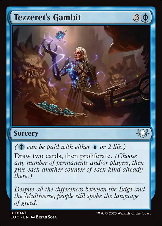 Estratagema de Tezzeret / Tezzeret's Gambit - Magic: The Gathering - MoxLand