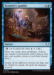 Estratagema de Tezzeret / Tezzeret's Gambit - Magic: The Gathering - MoxLand
