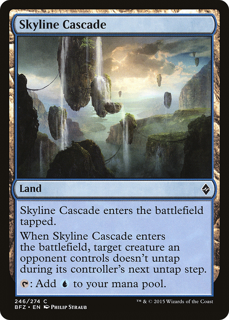 Cascata Celeste / Skyline Cascade - Magic: The Gathering - MoxLand