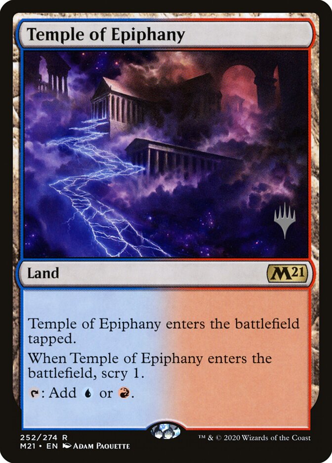 Templo da Epifania / Temple of Epiphany - Magic: The Gathering - MoxLand