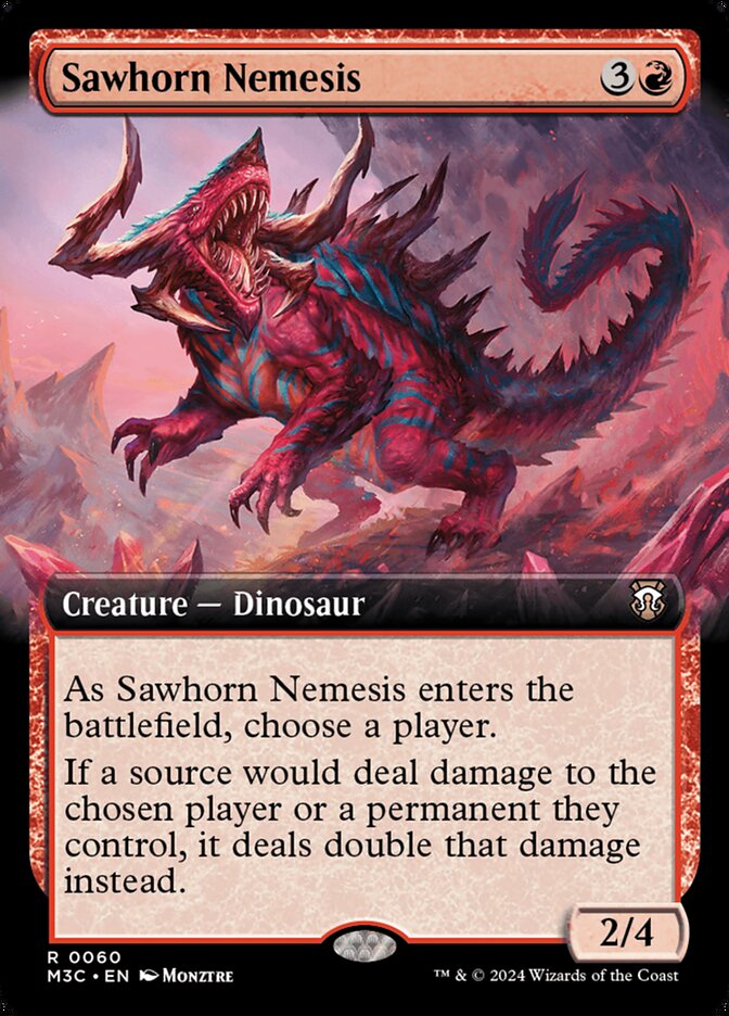 Sawhorn Nemesis - Magic: The Gathering - MoxLand