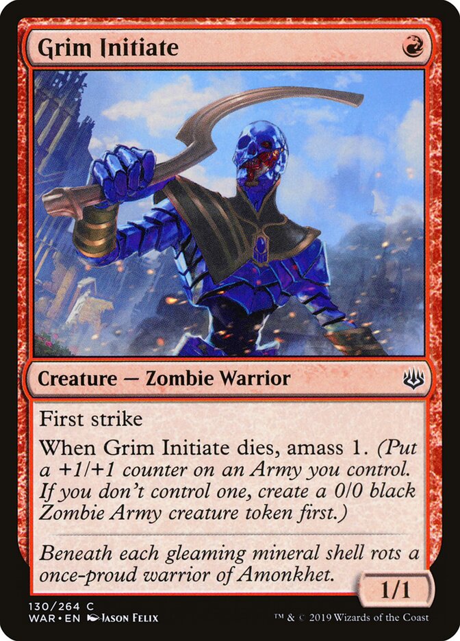 Iniciado Sinistro / Grim Initiate - Magic: The Gathering - MoxLand