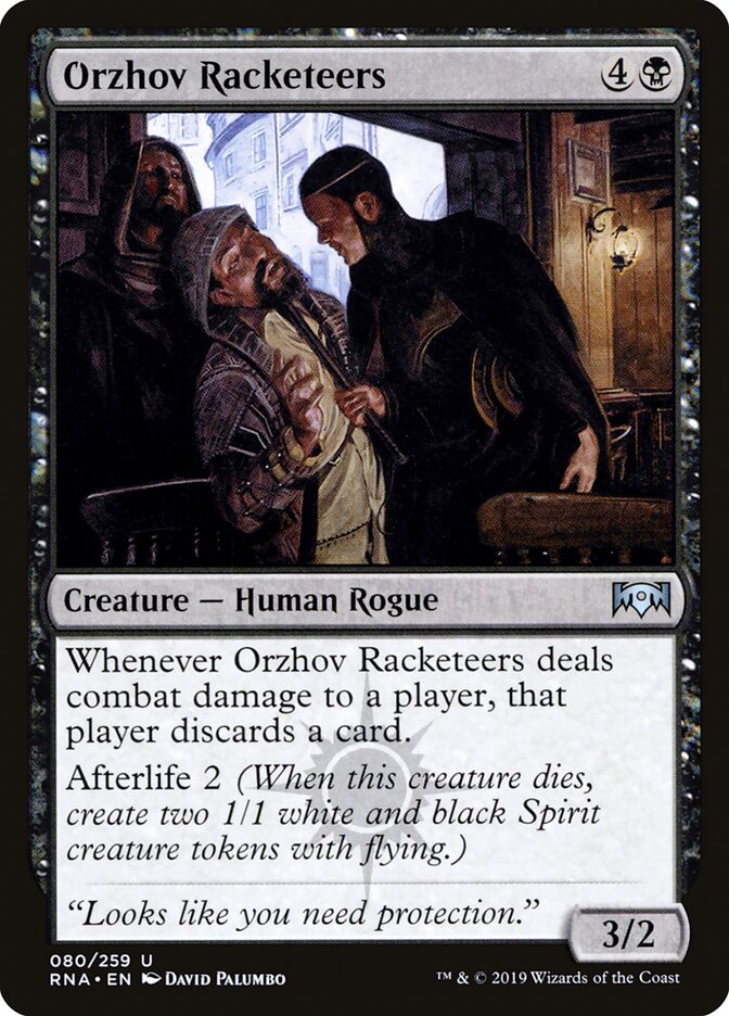 Extorsores Orzhov / Orzhov Racketeers - Magic: The Gathering - MoxLand