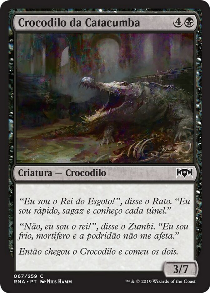 Crocodilo da Catacumba / Catacomb Crocodile - Magic: The Gathering - MoxLand