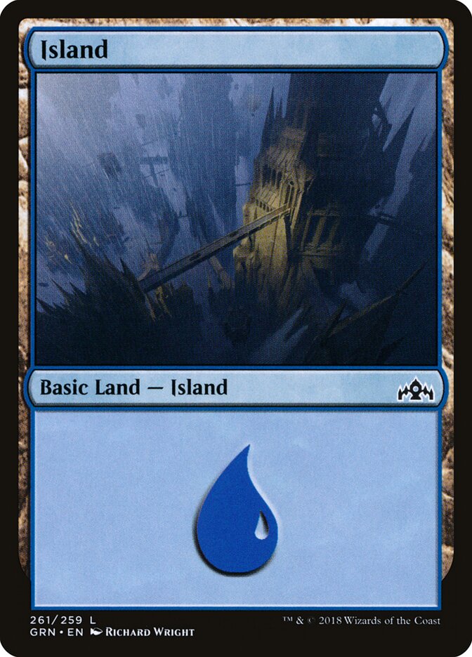 Ilha / Island - Magic: The Gathering - MoxLand