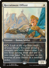 Oficial de Recrutamento / Recruitment Officer - Magic: The Gathering - MoxLand