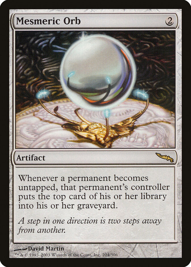 Orbe Mesmérica / Mesmeric Orb - Magic: The Gathering - MoxLand