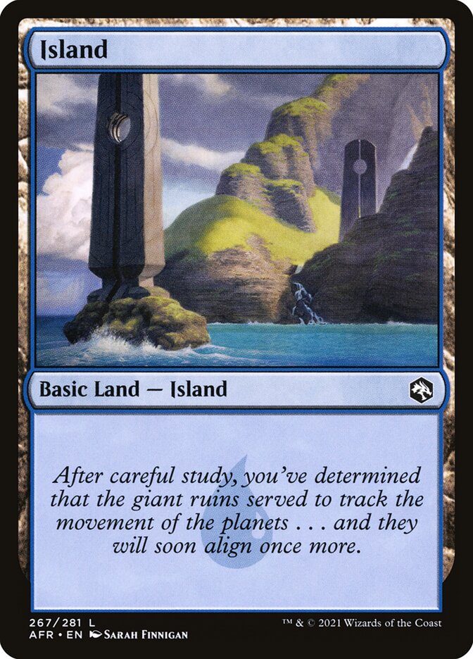 Ilha / Island - Magic: The Gathering - MoxLand