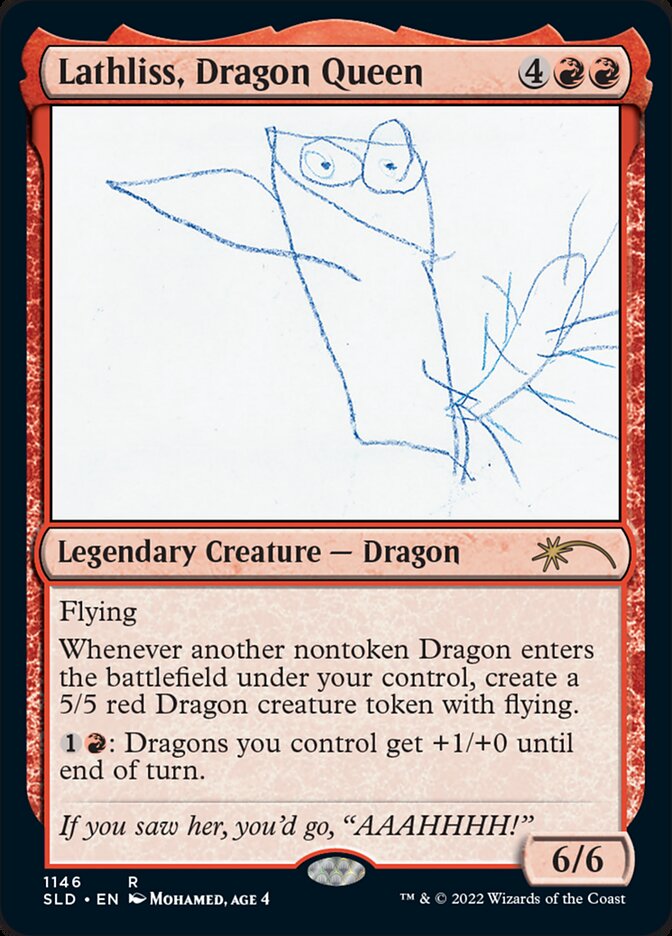 Lathliss, Rainha dos Dragões / Lathliss, Dragon Queen - Magic: The Gathering - MoxLand