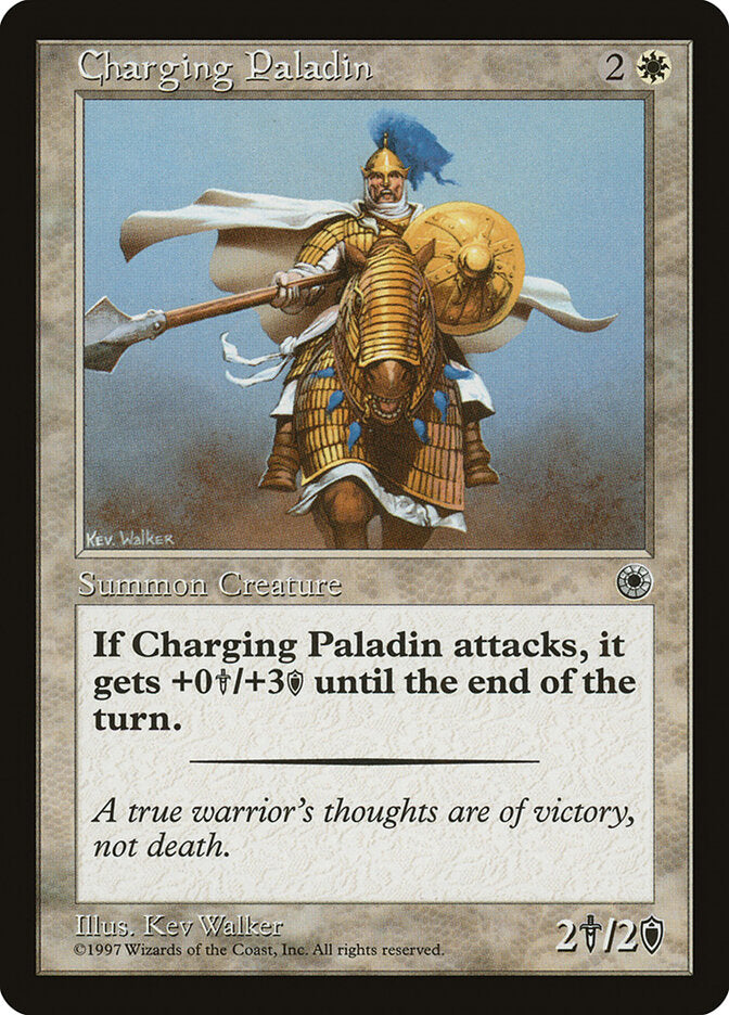 Paladino Atacante / Charging Paladin - Magic: The Gathering - MoxLand