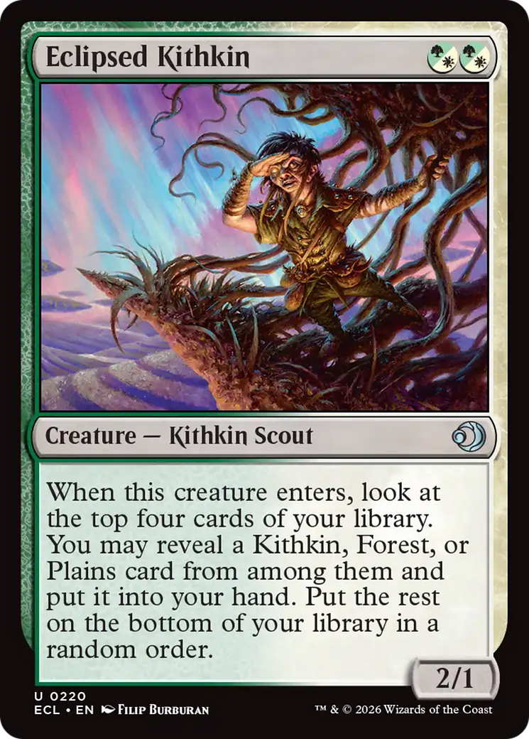 Kithkin Eclipsado / Eclipsed Kithkin - Magic: The Gathering - MoxLand
