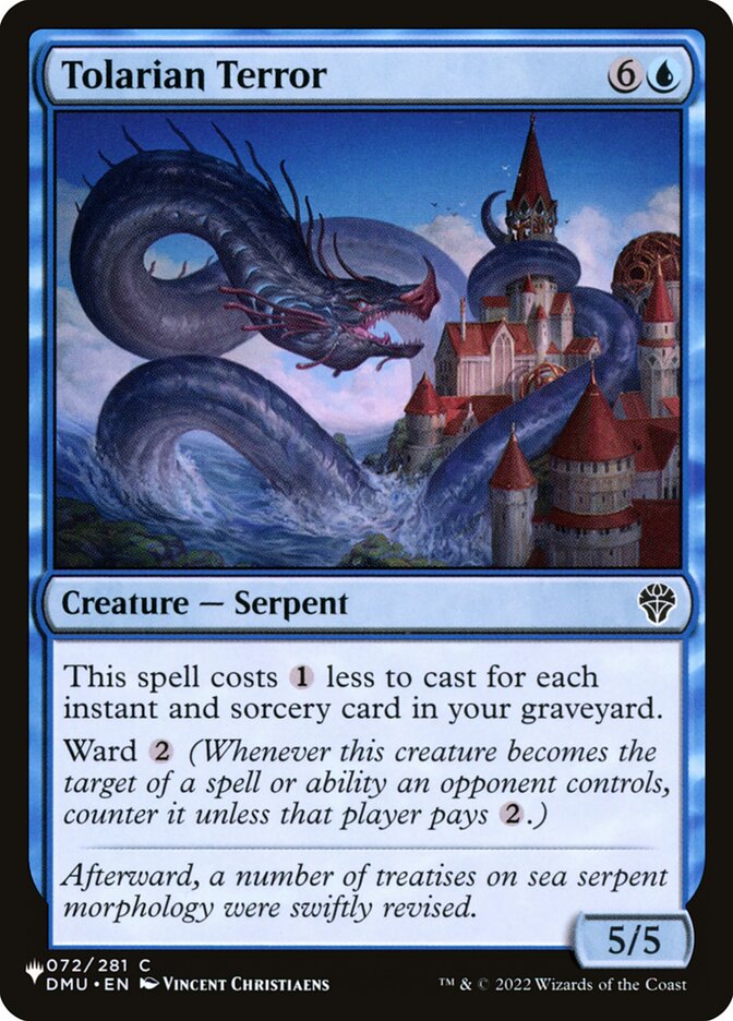 Terror Tolariano / Tolarian Terror - Magic: The Gathering - MoxLand