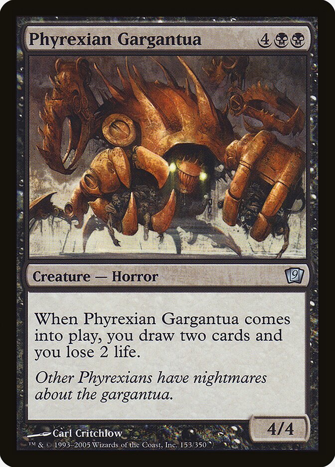 Gargântua Phyrexiano / Phyrexian Gargantua - Magic: The Gathering - MoxLand