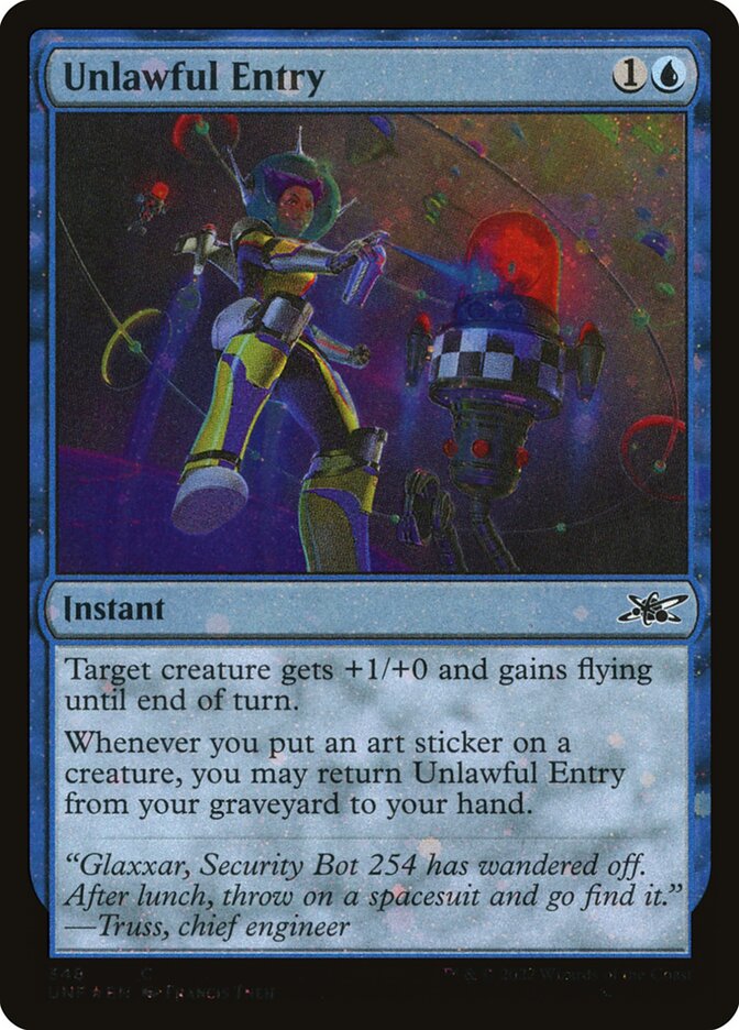 Unlawful Entry - Magic: The Gathering - MoxLand
