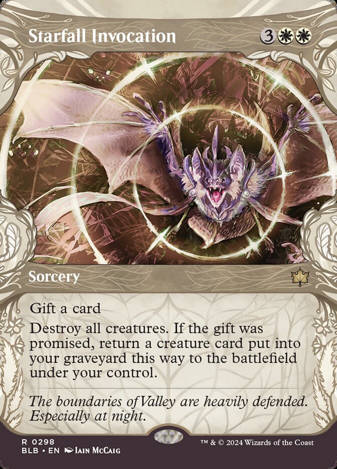 Invocação da Chuva de Estrelas / Starfall Invocation - Magic: The Gathering - MoxLand