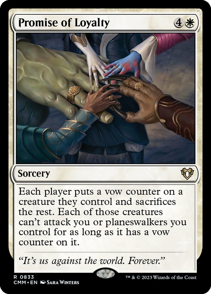 Promessa de Lealdade / Promise of Loyalty - Magic: The Gathering - MoxLand