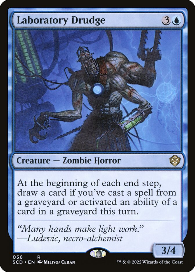 Servo do Laboratório / Laboratory Drudge - Magic: The Gathering - MoxLand