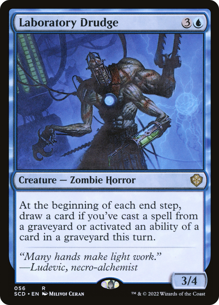 Servo do Laboratório / Laboratory Drudge - Magic: The Gathering - MoxLand