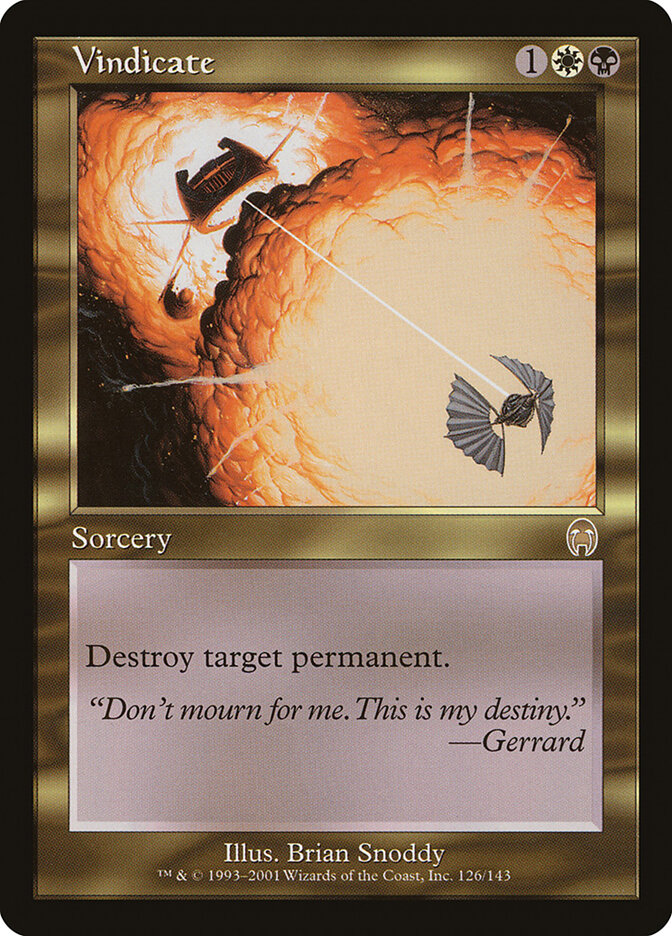 Vindicar / Vindicate - Magic: The Gathering - MoxLand